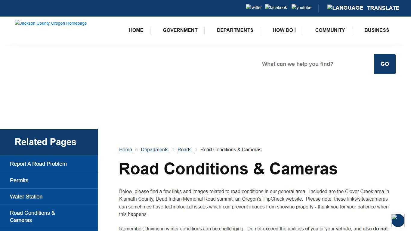Jackson County, Oregon - Official Government Website